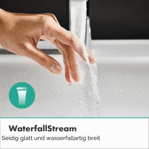 Baterie pentru cada hansgrohe Vivenis Original, crom, cu aerare, 19.7 cm - Img 4