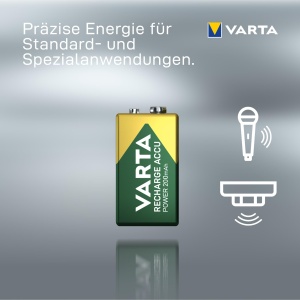 Baterie reincarcabila 9V VARTA Ready2Use 200mAh, fara efect de memorie, 1 buc. - Img 5
