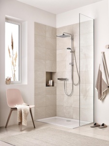Baterie termostatica GROHE Precision Trend 34229002 crom economisire apa siguranta la 38degC - Img 4