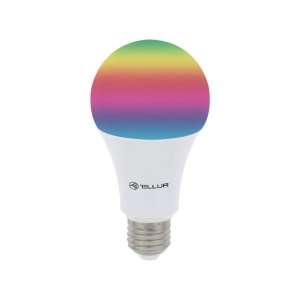 Bec LED Inteligent Tellur RGB WiFi, 10W (100W echivalent), 1000LM, Dimabil