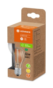 Bec LED LEDVANCE, Filament, E27, 4W, 3000K, Pachet 6 bucati, Echivalent 60W - Img 4