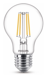 Becuri LED Philips Classic E27 Filament 40W Warm White Set 6 bucati - Img 3