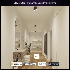 Becuri LED Smart Philips Hue Essential GU10 47W 2200K-6500K Dimabile 4 Bucati - Img 5