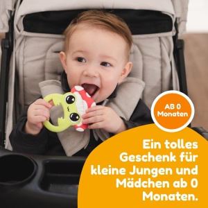 Beisring Lamaze Finlee Broscuta Silicon BPA-Free Jucarie pentru Dentitie si Dezvoltare Sensoriala - Img 6