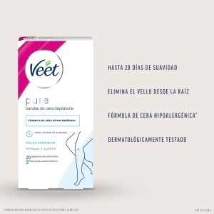 Benzi de ceara pentru epilare corporala, 20 buc, pentru piele sensibila - Img 2