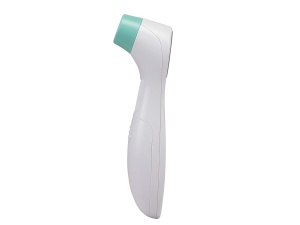 BEPER P303Med001 Termometru clinic cu infrarosu, fara contact, masoara corpuri/lichide/obiecte si suprafete, afisaj LCD iluminat din spate, memorie pentru 10 masuratori, alb/verde apa - Img 7