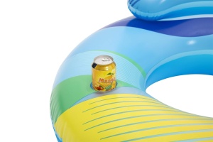 Bestway Schwimmring Swim Bright LED 254x142 cm - Img 3