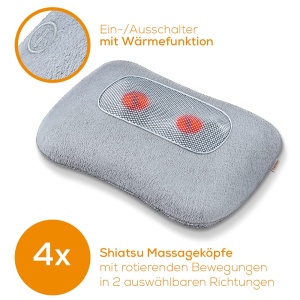 Beurer MG 145 Perna de Masaj Shiatsu Functie de Incalzire Gri - Img 3