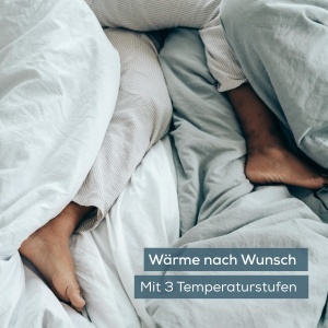 Beurer UB 74 Heizdecke Forma Spannbetttuch 3 Temperaturstufen 200x100cm - Img 4