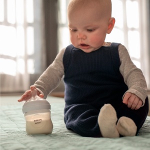 Biberon Philips Avent Natural Response - Biberon, 125 ml, pentru nou-nascuti de la 0 luni, fara BPA (Model SCY900/01) - Img 3