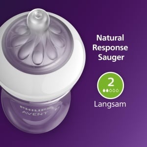 Biberon Philips Avent SCY67001 Natural Response 125 ml BPA-Free cu Ventil AirFree - Img 10