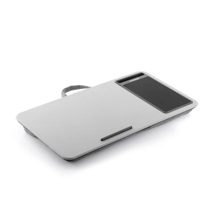 Birou portabil InnovaGoods DESKION cu perna XL, design ergonomic, negru - Img 8