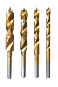 Biti pentru lemn Dremel 631, 4 bucati, cu varf brad point, 18 shank