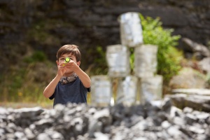 Blasrohr pentru copii HABA 303428, 38.8 cm, multicolor, cu 4 sageti de siguranta - Img 3