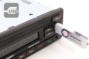 Blaupunkt Madrid 200 BT | Bluetooth, Tuner RDS, Difuzor, USB, Aux-In, 1-DIN, negru - Img 4