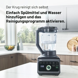 Blender Braun PowerBlend 9, 1600 W, 2 l, Negru - Img 7