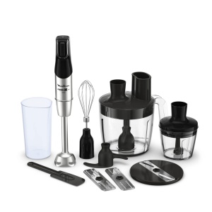 Blender de mana Moulinex Infinyforce Pro DD95JD10, 1200W, accesorii versatile, usor de curatat