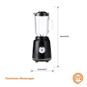 Blender MasterChef cu bol din sticla, 1.5L, 2000W, 10 viteze - Img 7
