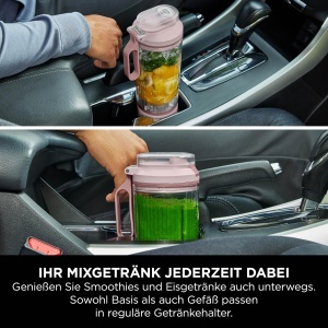 Blender Ninja Blast Max, 570ml, 3 functii, culoare altrosa - Img 9