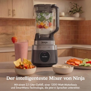 Blender Ninja CrushBOSS LB201EUBK, 1200 W, capacitate 2,1 l, culoare Onyx - Img 2