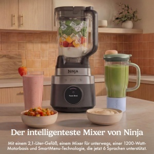 Blender Ninja CrushBOSS LB301EUBK, 1200W, 2,1L, Onyx - Img 2