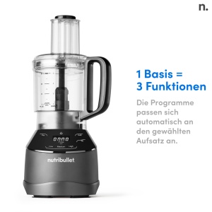 Blender Nutribullet NBF580B, 1200W, 1.8L, Negru - Img 4