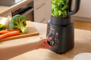 Blender Sencor de inalta performanta cu functie de incalzire, blender profesional si aragaz pentru supa cald-rece, 7 programe automate, 8 lame, 9 viteze, control tactil, set de curatare automata si curatare, 1,2 l - Img 5