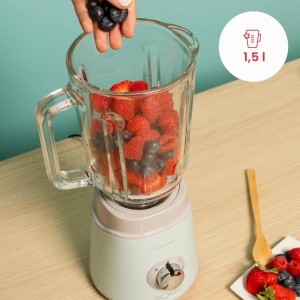 Blender Solac Pro Mixter 1000, 1000W, 1.5L, Albastru - Img 5