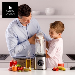 Blender Taurus Prior Advance, 1800 W, 2 L, lame inox, negru-metalic - Img 9
