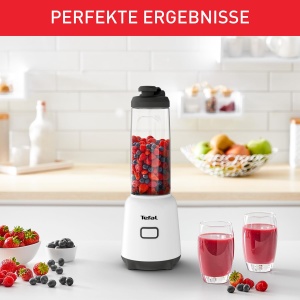 Blender Tefal Mix Move BL1501 300W Sticla To-Go 06L Design Compact AlbNegru - Img 4