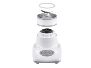 Blender Tristar BL-4431 - Lame din otel inoxidabil - 2 viteze - Ulcior de sticla de 450 ml - Compact - Img 2