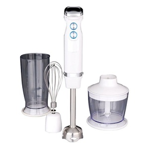 Blender vertical Gastroback 40974 800W 10 viteze otel inoxidabil alb - Img 2