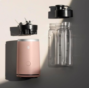 Blender WMF Mix Go Touch, 500 W, din plastic reciclat, culoare Pearl Blush - Img 2