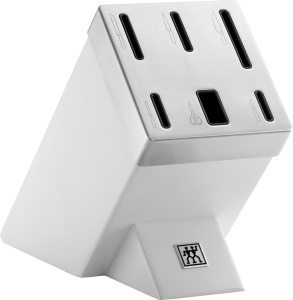 Bloc de cutite Zwilling Gourmet 7 piese Alb Autoascutire Otel inoxidabil - Img 2