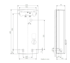 Boiler electric AEG DDLE TD 182124 kW, LC-Display, ECO-Functie - Img 4