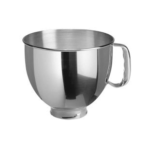 Bol din otel inoxidabil KitchenAid 483L cu maner ergonomic compatibil masini de bucatarie