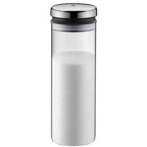 Borcan de depozitare WMF Depot 1.5l, inaltime 28.5 cm, borcan de depozitare cu capac, recipient pentru boabe de cafea, borcan de muesli, borcan de depozitare a alimentelor cu deschidere mare de umplere - Img 3