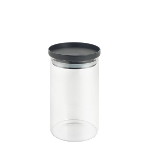 Borcan de Stocare Metaltex Aroma Line 1000ml - Borosilikat, Luftdicht, Stapelabil