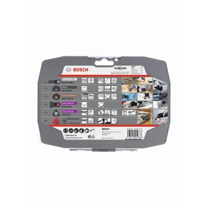 Bosch 5 buc. Set de unelte multifunctionale Starlock (pentru lemn, metal, materiale multiple si materiale abrazive, accesorii unelte multifunctionale) - Img 4