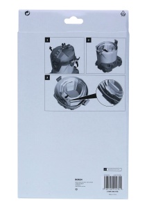 Bosch Casa si gradina Bosch 5x Saci de filtrare din hartie (Accesorii pentru aspiratoare AdvancedVac 20) - Img 3