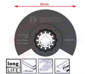 Bosch Professional 5 buc. Set de panze de ferastrau cu adancime din carbura Starlock/set de panze de ferastrau segmentat (pentru lemn si metal, cele mai bune taieri, accesorii multi-unelte) - Img 8