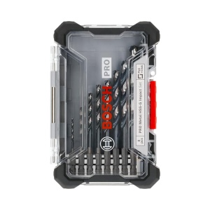 Bosch Professional Bosch Professional Impact Control HSS Set de accesorii din 8 piese pentru masini de gaurit Set de burghie elicoidala format din 1 burghiu HSS cu diametrul 2, 3, 4, 5, 6, 7, 8, 10 mm, 1 cutie - Img 2
