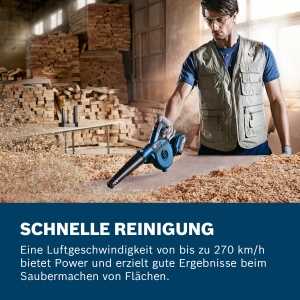 Bosch Professional GBL 18V-120 Sistem 18V Suflanta puternica cu 4 accesorii - Img 4