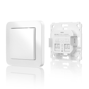 Bosch Smart Home Wandschalter pentru control lumini si rulouri instalare compacta