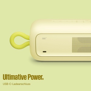 Bose New SoundLink Plus: boombox Bluetooth, difuzor wireless de exterior cu o durata de viata a bateriei de pana la 20 de ore, Citrus Yellow - Editie limitata - Img 6