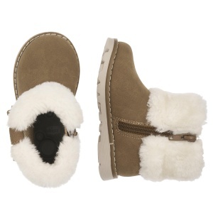 Botine Chicco pentru copii, calduroase, cu fermoar lateral - Img 2
