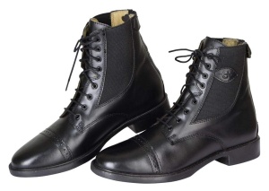 Botine echitatie Kerbl Monaco, piele neagra, marimea 44 - Img 3