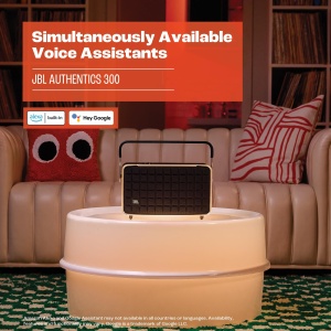 Boxa portabila JBL Authentics 300, Bluetooth, design retro, negru - Img 9