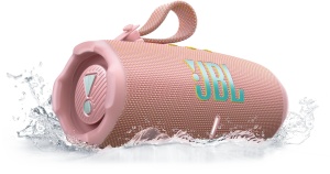 Boxa portabila JBL Charge 6 Bluetooth 28 ore autonomie rezistenta la apa IP68 roz