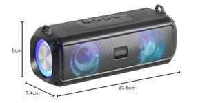 Boxa portabila Mars Gaming MSB-XT 2in1 Soundbar RGB Bluetooth 53 Negru - Img 7